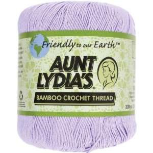  Aunt Lydias Bamboo Crochet Thread Size 10 Lilac Arts 