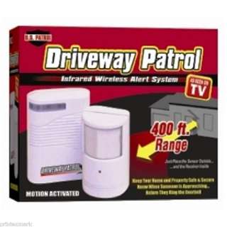 Driveway Patrol Security Alarm Wireless Motion Sensor  