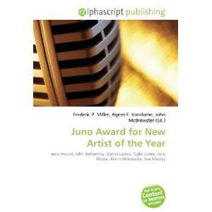  Juno Award for New Artist of the Year (9786134131407 