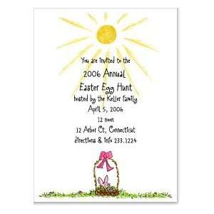  Easter Basket Baby Shower Invitation Health & Personal 