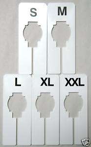 XXL Clothes Closet Hanger Rack Size Dividers   