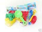SETS OF 4 PACK BEACH SAND TOYS ASSORTMENT BRAND NEW