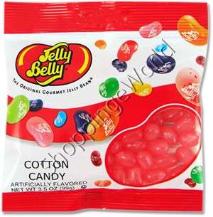 COTTON CANDY Jelly Belly Beans 1to12 = 3.5 oz ~ Candy 071567981941 