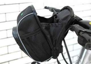 2011 New Cycling Bike Bicycle handlebar bag front basket Black with 