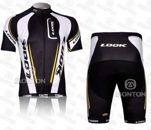 2012 HOT LOOK team Cycling Bike Short sleeve jersey +shorts  