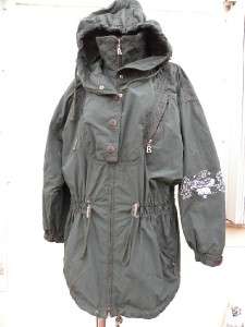 BOGNER GORGEOUS SKI SNOWBOARD HOODED PARKA JACKET W/POLAR BEARS SZ 10 