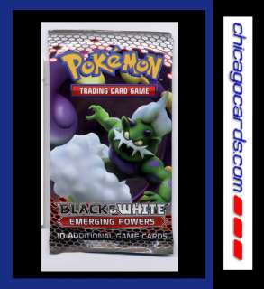   Black & White Emerging Powers Factory SEALED 10 card Booster Pack NEW