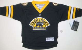 NHL Reebok Boston Bruins 3rd Alternate Color Toddler 2T 4T Hockey 