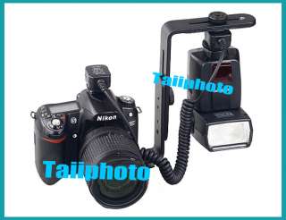 Dual L Flash Bracket for Canon 5D II 7D 50D 60D 550D  