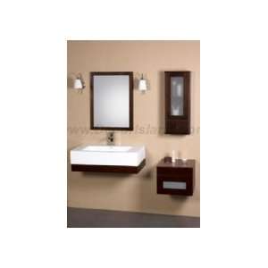  Bathroom Vanity Set W/ Single Hole Ceramic Faucet Deck, Wood Framed 