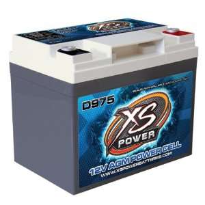 XS Power D975 XS Series 12V 2,100 Amp AGM High Output Battery with M6 