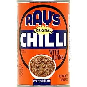 Rays Chili Orgnl Bean 15 oz (Pack Of 12) Grocery & Gourmet Food