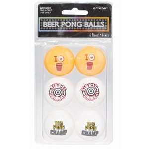  Beer Ping Pong Balls