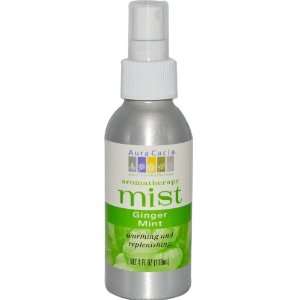  Aura Cacia Ginger/Mint, Aromatherapy Mist, 4 oz. bottle 
