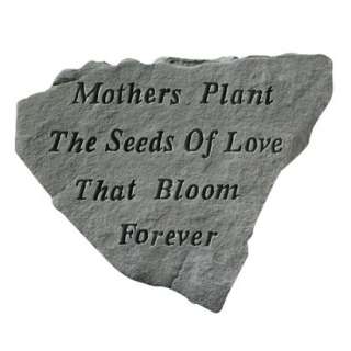 Mothers Plant the Seeds of Love Garden Stone.Opens in a new window