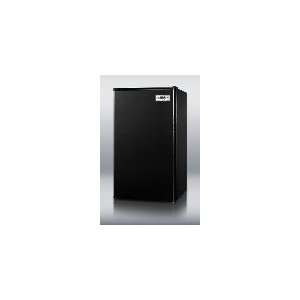   Star Auto Defrost Compact Refrigerator Freezer, ADA Compliant, Black