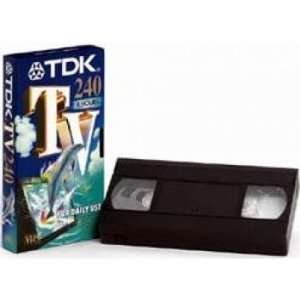  TDK E 240 TV Blank Tapes [Electronics] TDK Electronics