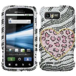   Bling Protector Case   Playful Leopard Cell Phones & Accessories