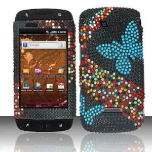   Hard Plastic Rhinestone Bling Case for Samsung Sidekick 4G (T Mobile