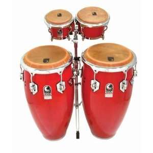  Toca 4600R Bongo Drum, Red Musical Instruments