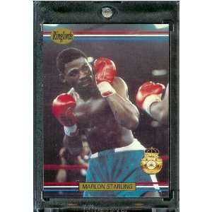   Boxing Card #28   Mint Condition   In Protective Display Case Sports