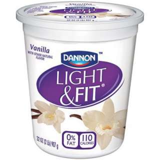 Dannon Light and Fit Vanilla 32 oz.Opens in a new window