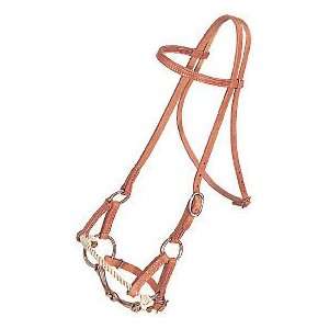  Weaver Bridle Leather Side Pull Training Headstall Half 