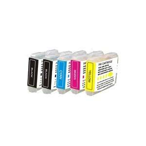 PK Brother Compatible Inkjet LC51BK, LC51C, LC51M, and LC51Y MFC 845cw 