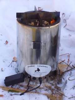 Wood Gasification Stoves with fan XL Camp Size Version  