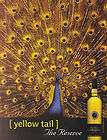 2006 yellow tail chardonnay wine print ad peacock expedited shipping