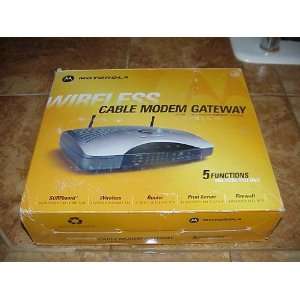  MOTOROLA WIRELESS CABLE MODEM GATEWAY SBG 1000 WITH 
