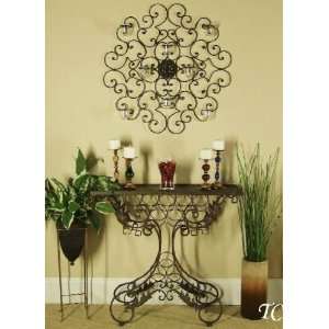   32 Scroll Wall Grille Grill Candle Holder 
