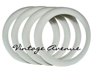 VINTAGE COLLECTOR CAR AUTOMOBILE WHITE WALL TIRES 10  