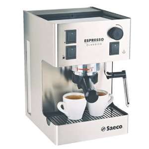   Steel Espresso and Cappuccino Machine 