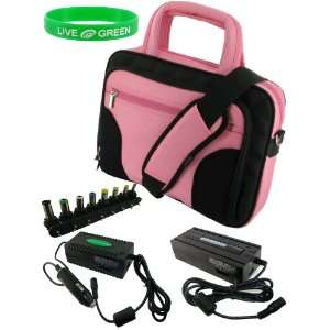   Netbook Carrying Case   Bundle with Universal Car and Home Charger