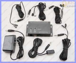 IR Repeater System Kit Hidden Infrared Remote Extender 8 Emitters 1 