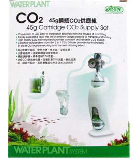 ISTA Disposable CO2 Cartridge 45g Set for Aquarium Plants  
