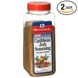 McCormick Caribbean Jerk (no Msg) Seasoning, 18 Ounce Units (Pack of 2 