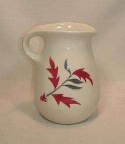 RUSSEL WRIGHT Sterling China LEAF Coffee Bottle Creamer  