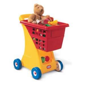  Little Tikes Shopping Cart   Yellow/Red Toys & Games