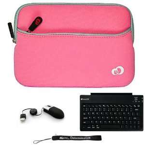 Pink Slim Protective Soft Neoprene Cover Carrying Case Sleeve with 