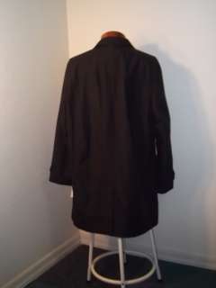 Cole Haan 3 in 1 System Leather Trimmed Rain Jacket XL  
