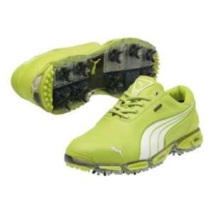  Puma Super Cell Fusion Ice LE Golf Shoes Lime Punch/White 