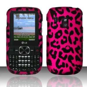 LG 500g (TracFone) Rubberized Design Snap on Hard Case Cover Phone 