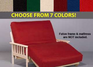 PREMIUM FUTON COVER   Twin Size, Choose from 7 Colors  