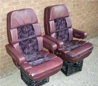 1992 97 Ford Econoline Centaurus Van Leather/Cloth Seats / Captain 