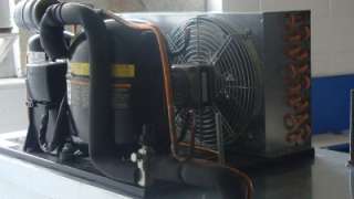 New Walk In Cooler Indoor Self Contained Condensing Unit & Evaporator 