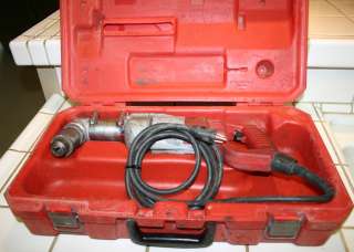  Heavy Duty Electric Corded 1/2 D Handle Right Angle Drill Case 3102 6