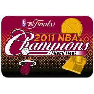  NBA Miami Heat 2011 World Champions 20 by 30 inch Floor 