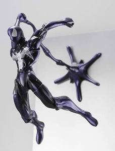   man Marvel Amazing Heroes Kotobukiya Mini Action Figure Black Costume